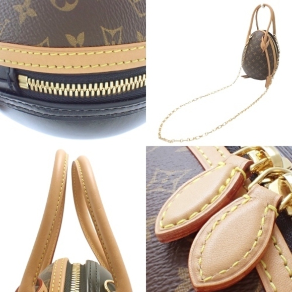 Louis Vuitton Egg Bag Monogram Handbag Brown - Picture 7 of 7